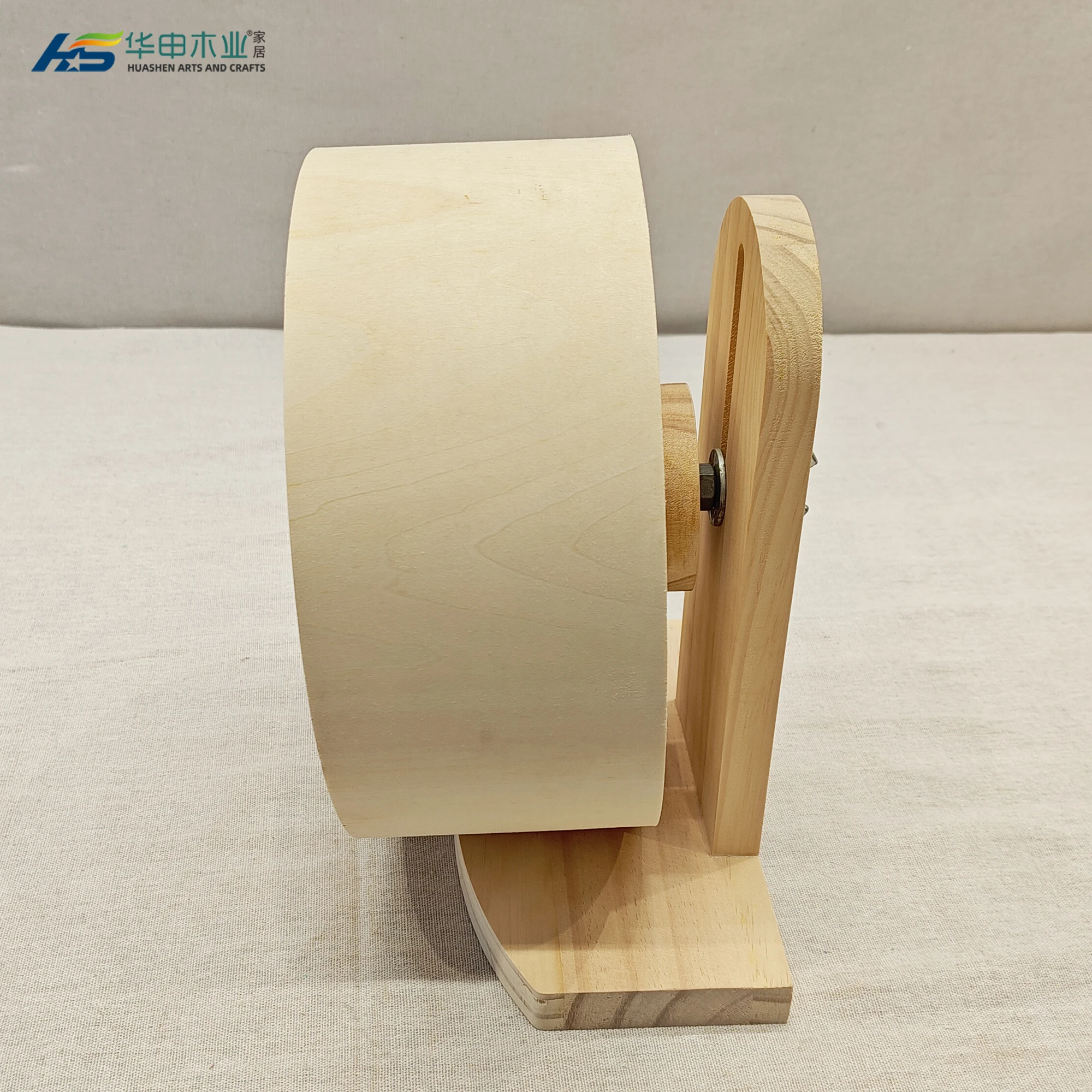 Factory Custom Pet Hamster Toys 20cm Wooden Exercise Running Wheel for Hamster