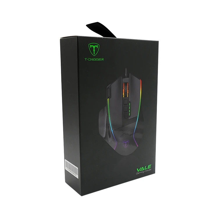 Wholesale 9 Programmable Buttons 14400 DPI Computer Glowing Wired Gaming Mouse for Laptop PC Gamers