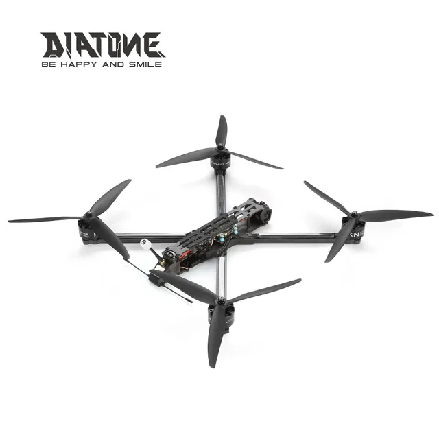 DIATONE Roma Mamba F10 Flight Controller and ESC with LHCP Antenna and GPS Racing Drone Quadcopter