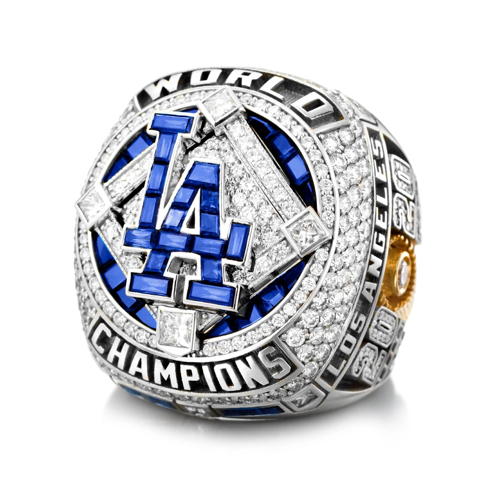 2020 DODGERS OFFICIAL CHAMPIONSHIP RING HIGH QUALITY JEWELRY RING FOR MEN CUSTOM CHAMPION RING