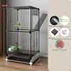 Juego de 5 piezas transparente de 2 compartimentos.