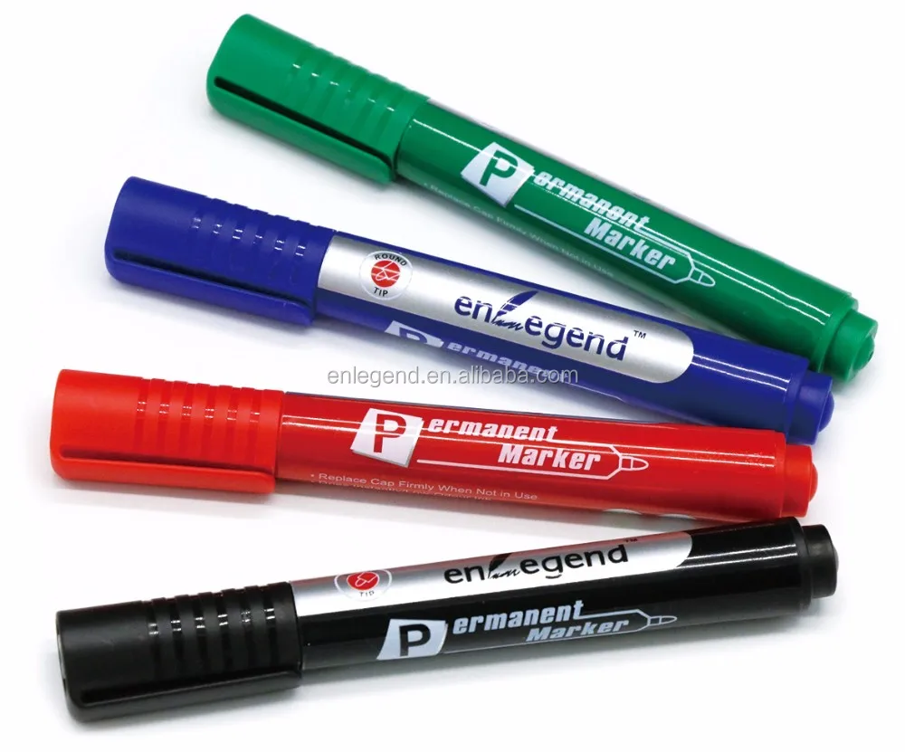 2024 Креативный дизайн красочные несъемные акриловые маркеры Перманентный Маркер Набор для школы и офиса канцелярские принадлежности