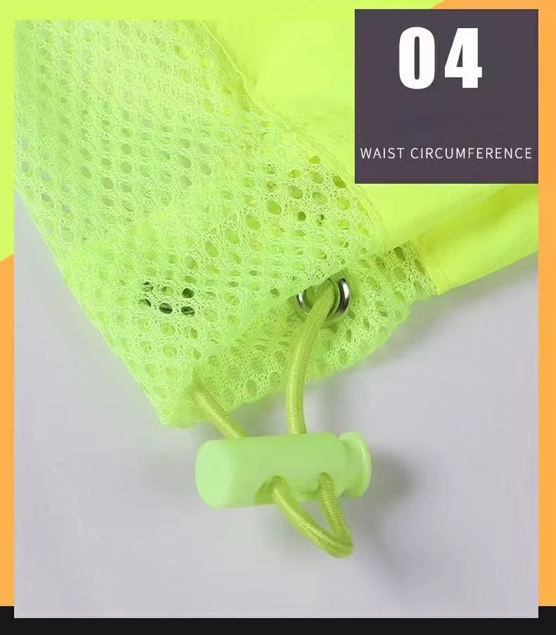Sun Protection Safety Jacket Hi-Vis Lightweight Thin Windbreaker Jacket For Outdoor Worker
