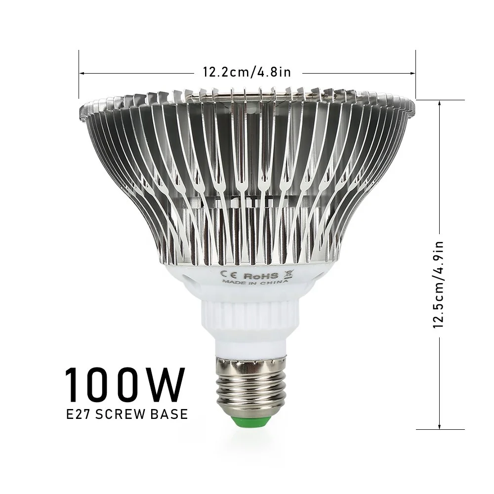 LED Full Spectrum Par Light 100W Led Grow Light