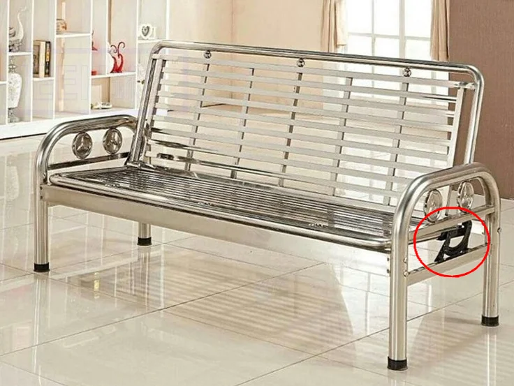 Transformer Sofa Hardware Adjustable Folding Sofa Hinges With Iron Spring Sofa Bed Mechanism