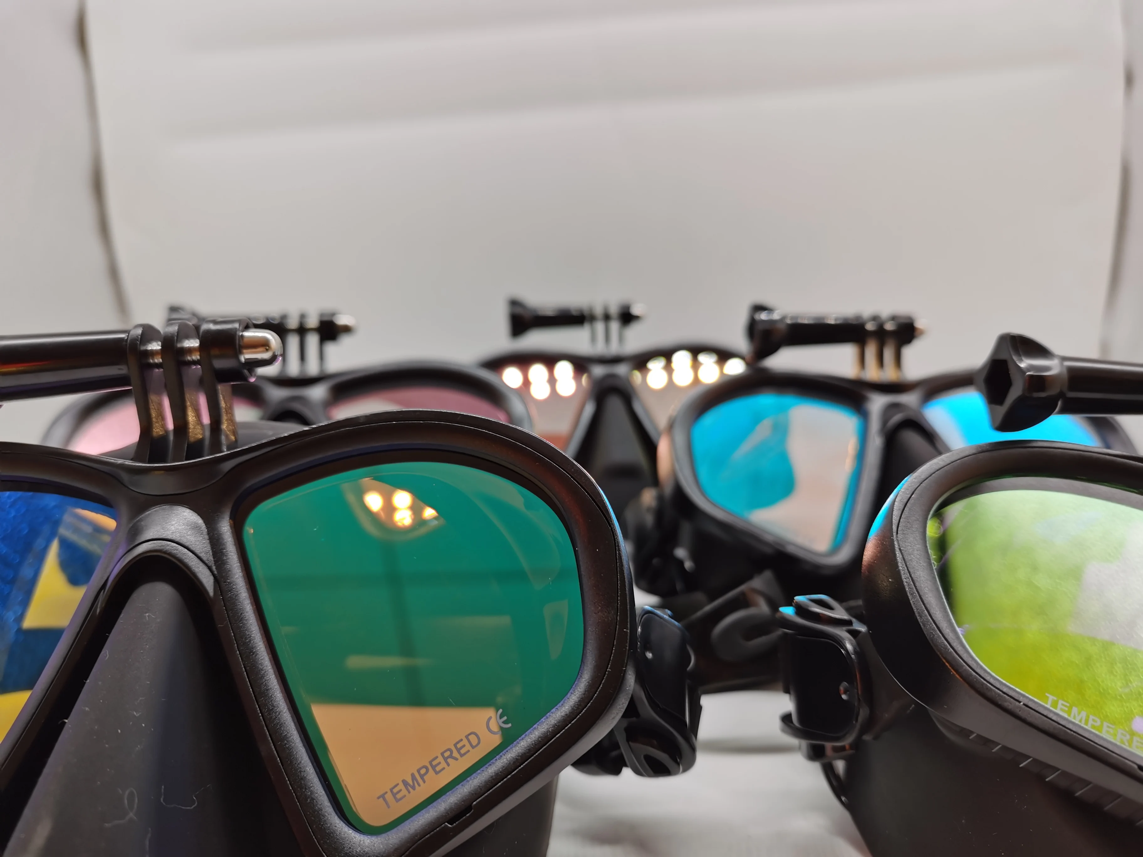 DPR Brand Tinted lens diving mask