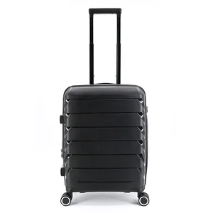 PP Luggage Wholesaler Factory Small Portable Luggage Travel Bags Hardshell Lightweight Carry on Suitcase Cabin Luggage
