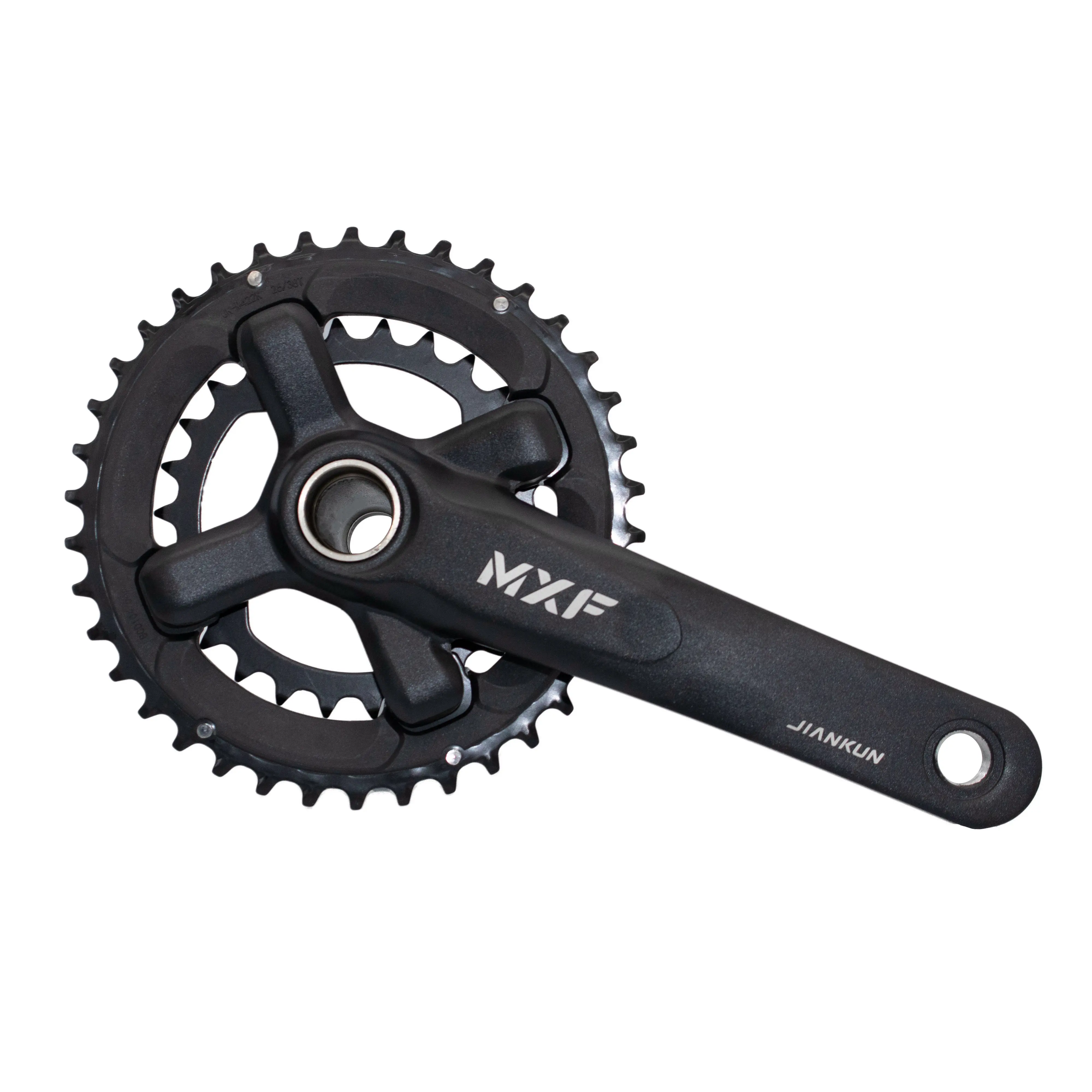 11-Speed Double Chainrings Crankset with Bottom Bracket for MTB, 165-175mm