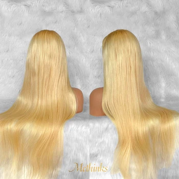 613 blonde straight Lace frontal  Wigs 13*6  HD Lace Wigs 200%  one donor top quality