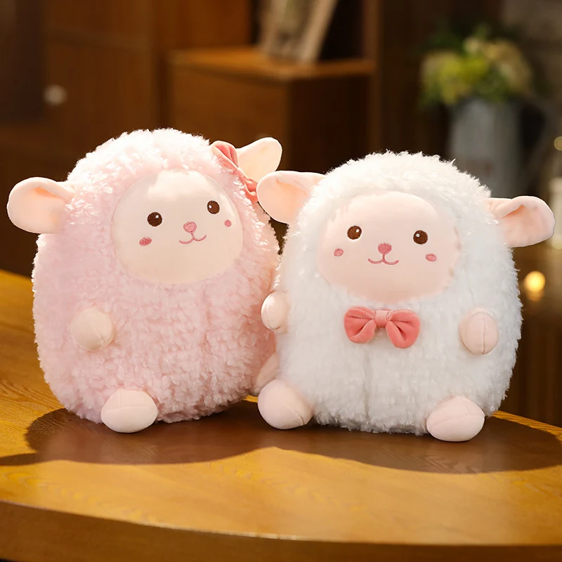 Wholesale cheapest High Quality and Lovely White Sheep Soft Stuffed Animals Plush Monkey