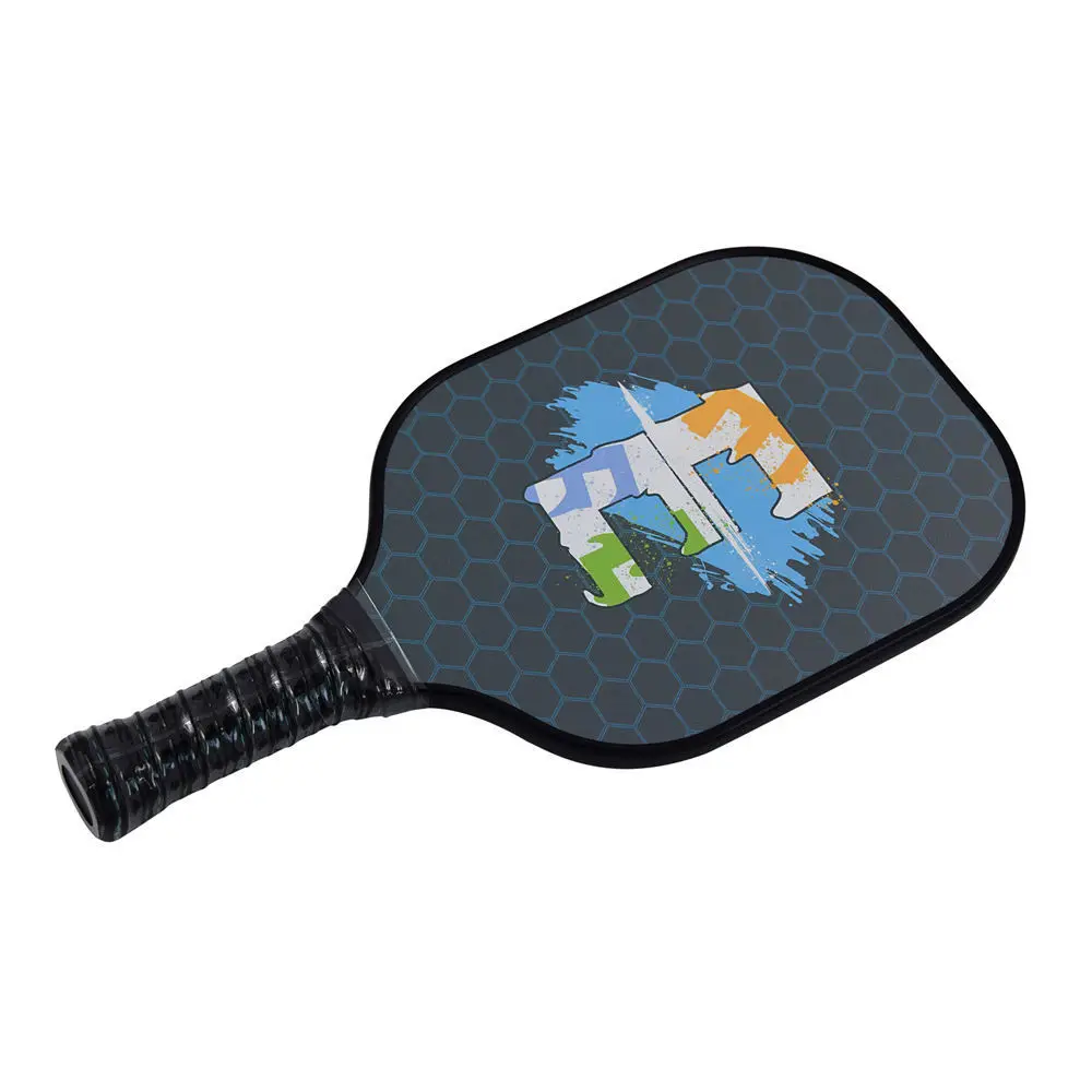 New Fashion Professional Pp Honeycomb Diamond Grain Carbon Fiber Pickleball Paddle Racket With Good Control