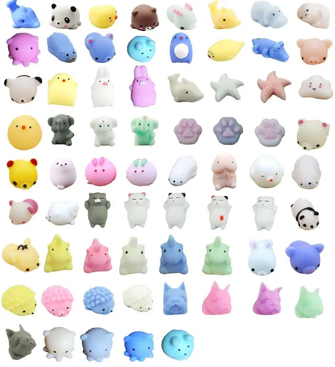 Kawaii Mochi Squishy Toys - Stress Relief for Kids