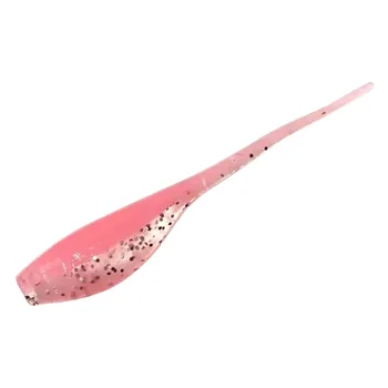 Cheery Mini Tadpole Bait 50mm 0.7G PVC Worm Bait with Needle Tail Small Artificial Soft Plastic Bait for River Fishing – Soft Lure – view 5