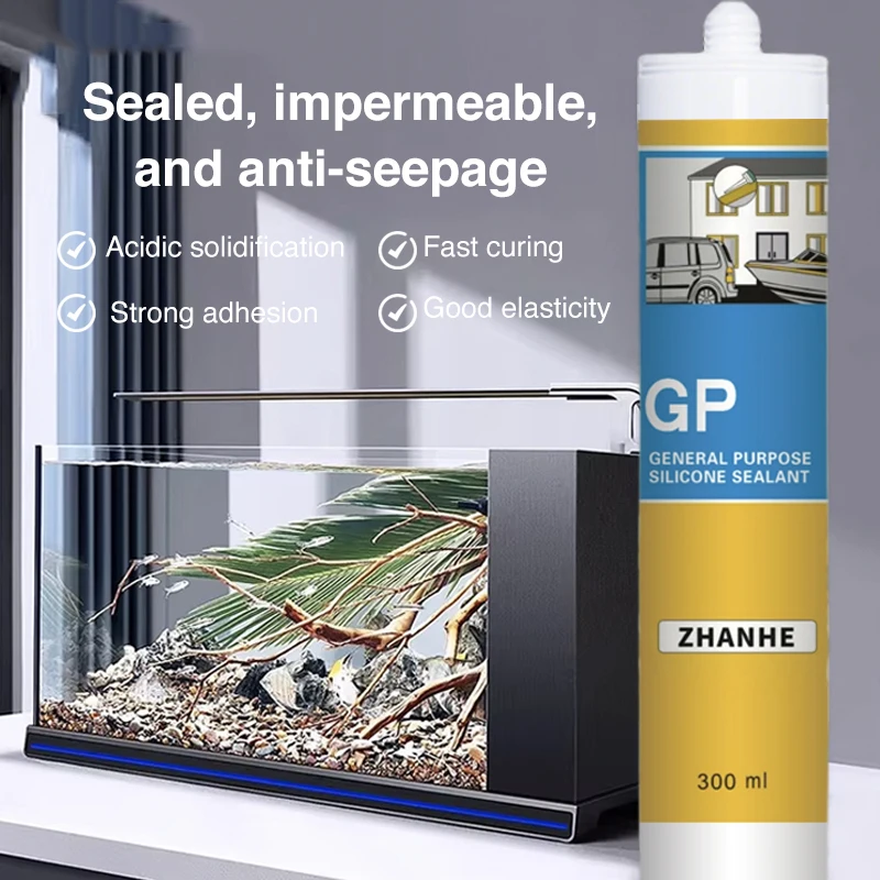 Acidic silicone sealant