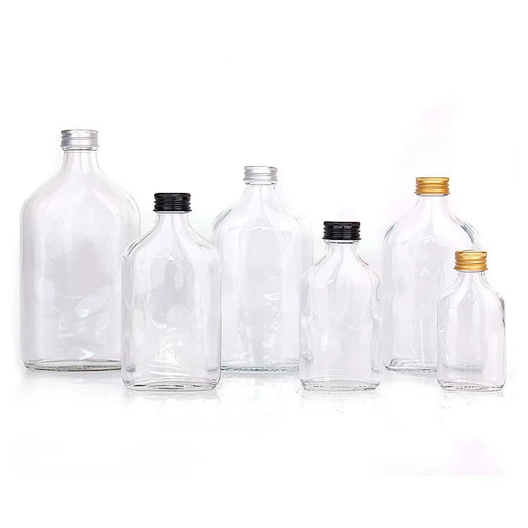 Small Wine Empty Bottle Flask Mini Retro Liquor Glass Bottle For Wine