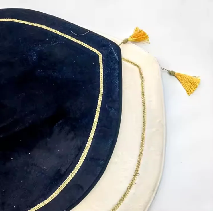 Tappetino da preghiera da viaggio pieghevole personalizzato con borsa, antiscivolo, spesso e imbottito in poliestere, per la preghiera islamica durante il Ramadan e l'Eid._voghion.com