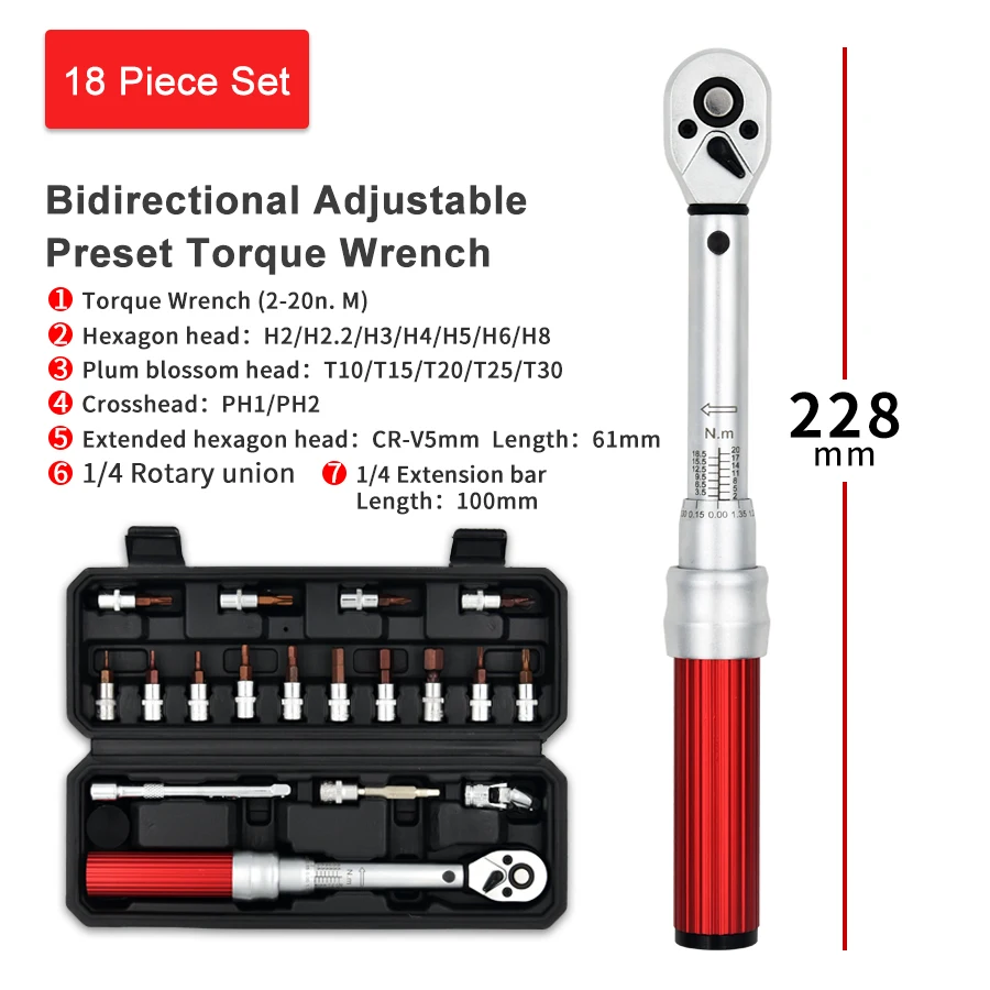 Manual Wholesale Torque Bicycle Repair Tools Set Super Torque Mini Set