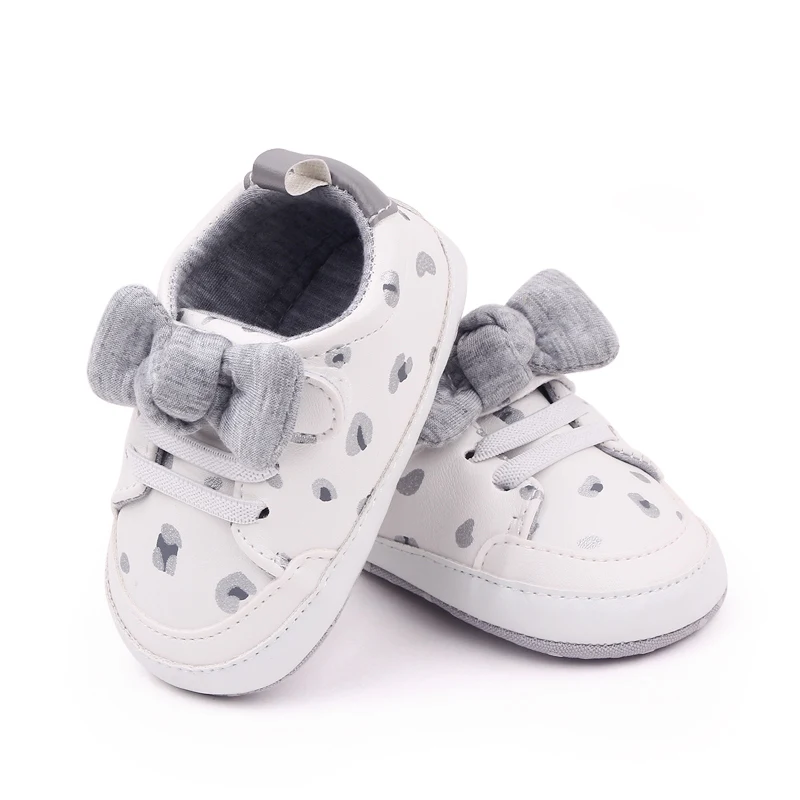 Hook&loop Soft PU Leather Baby Toddler Girl Shoes 2023 supplier