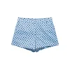 pantalones cortos azules