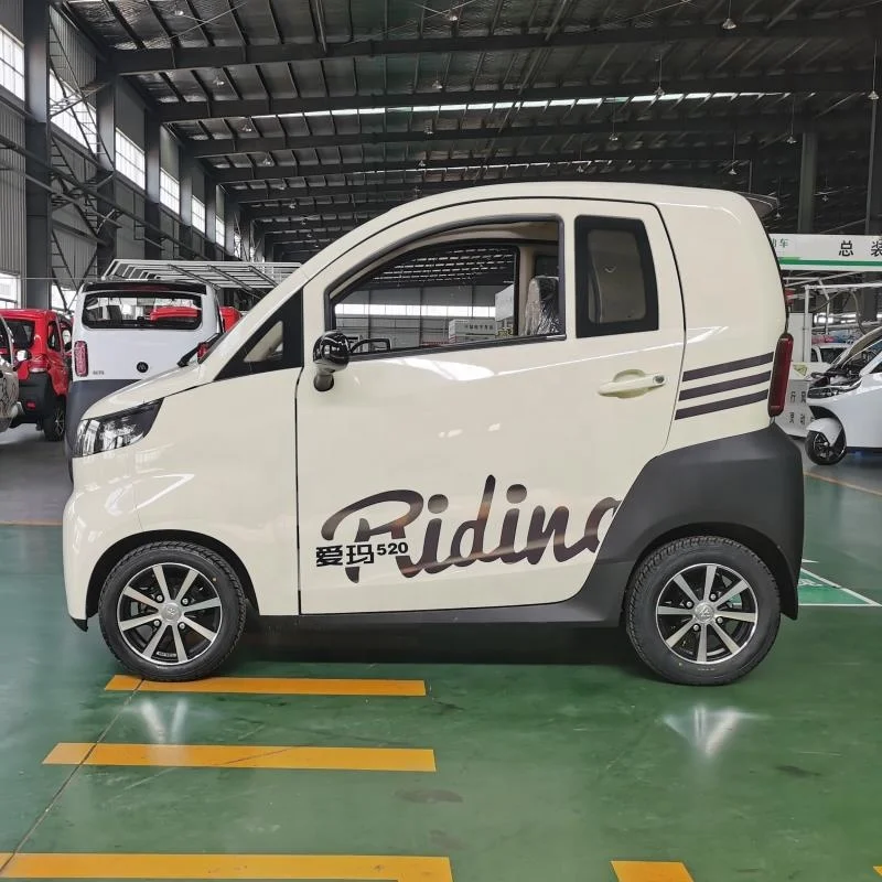Simple and Fashionable Four-wheeled Mini Electric Vehicle with EEC