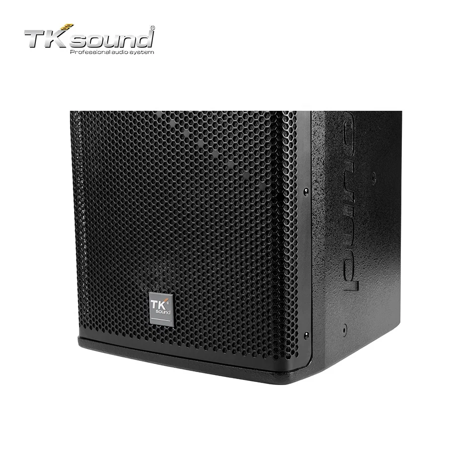 Tksound 10 Inch Active Dj Sound Box Pa System Outdoor Stage Wooden