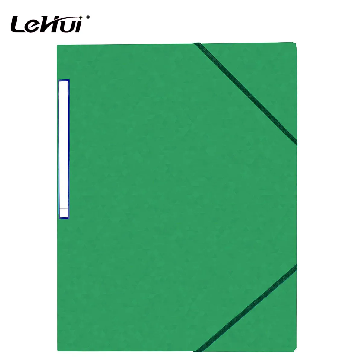 Handmade Expanding 280G 315G Pressboard File Folders W/O Flap With Elastic Banded For Study and Business