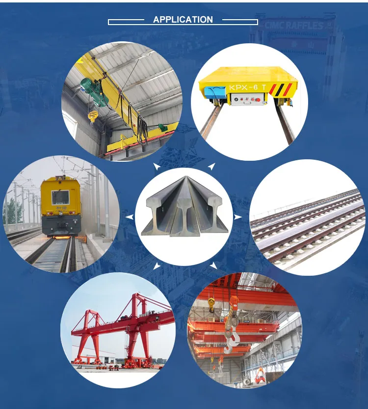 High Stability Railway Raillroad Steel Rail Steel Rail S14