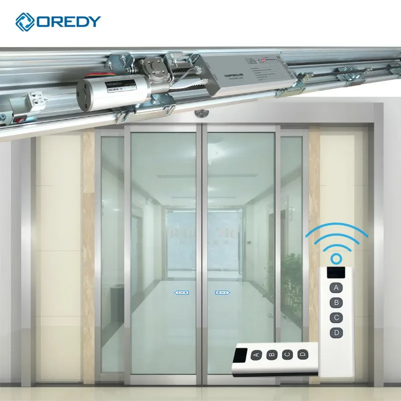 OREDY Heavy duty automatic sliding door system automatic swing door opener for sliding door