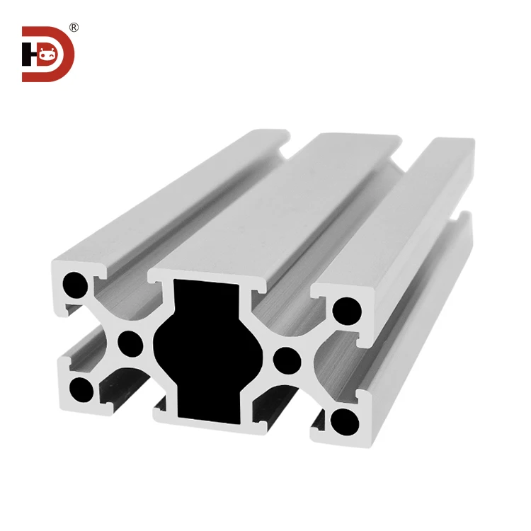 product 2550 industrial extruded aluminum profiles are suitable for assembly line automation equipment turning hole cutting services970-6