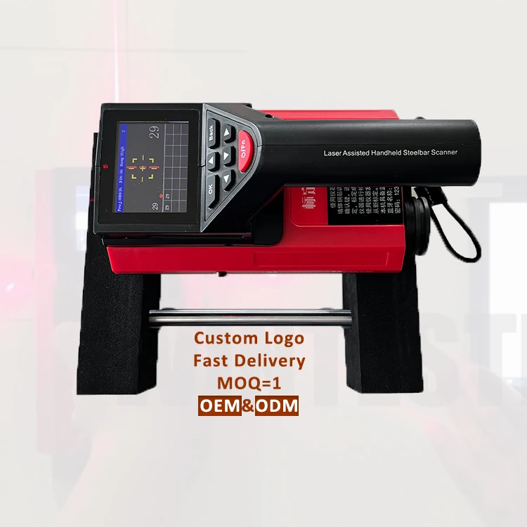 R800 Integrated Detecting Scan 3D Rebar Scanner Corrosion Rust Detector in Concrete