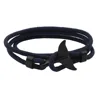 A dark blue rope and a black fish tail 1414