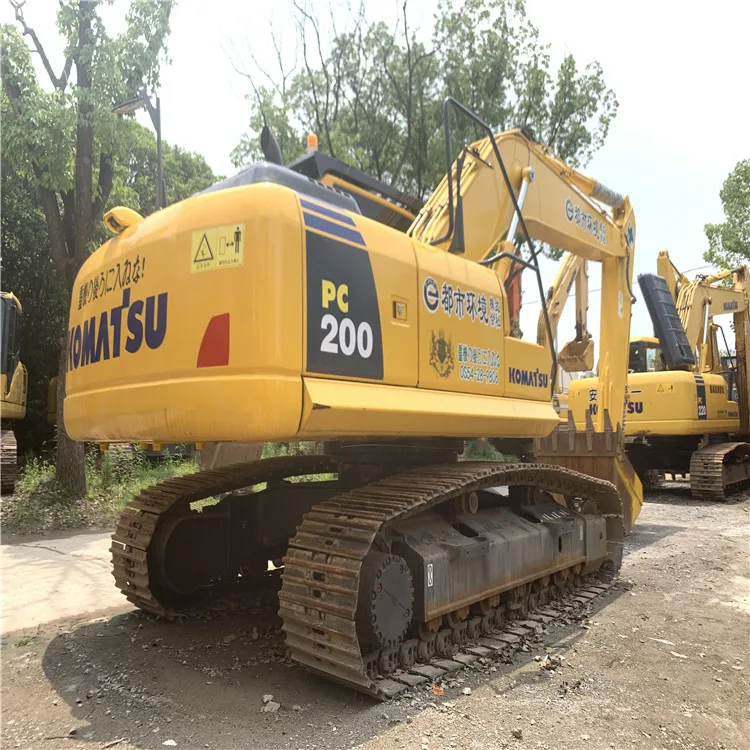 Japan Komatsu Pc200-8 Used Excavator / Komatsu Pc200-6 Pc200-7 Pc240-8 ...