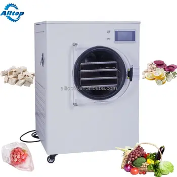 CE Certified TOPT-10A Stainless Steel Mini Freeze Dryer 4-8kg Liofilizador Liofilizzatore Small Home Fruit Drying Machine