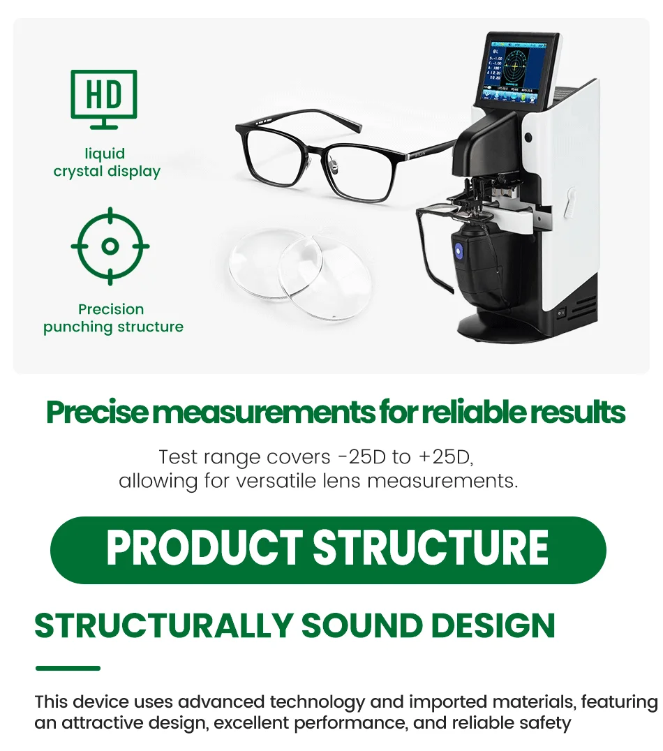Hot Sell JD-2600B Optical Instruments Auto Lensometer Digital Lensmeter Hot Sale For Laboratory