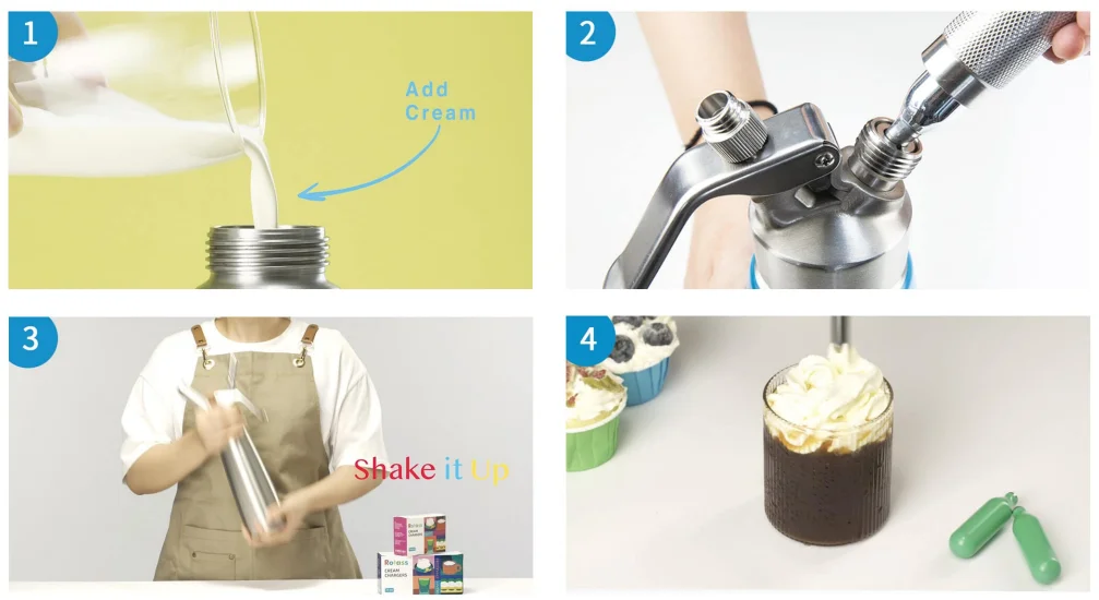 Oem 10pk Cream Charger 8g Whipped Cream Charger Cartridge Buy Cream