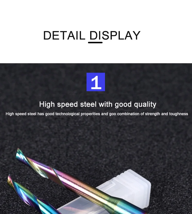 8Mm Một Sáo HSS Cobalt End Mill Cho Hợp Kim Nhôm Cửa Sổ Phay Cắt CNC Bit Công Cụ Cắt Phay