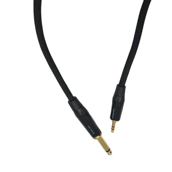 Connectors for audio cables range from 3.5mm to 6.35mm for gaming headsets, speakers and automotive auxiliary connections