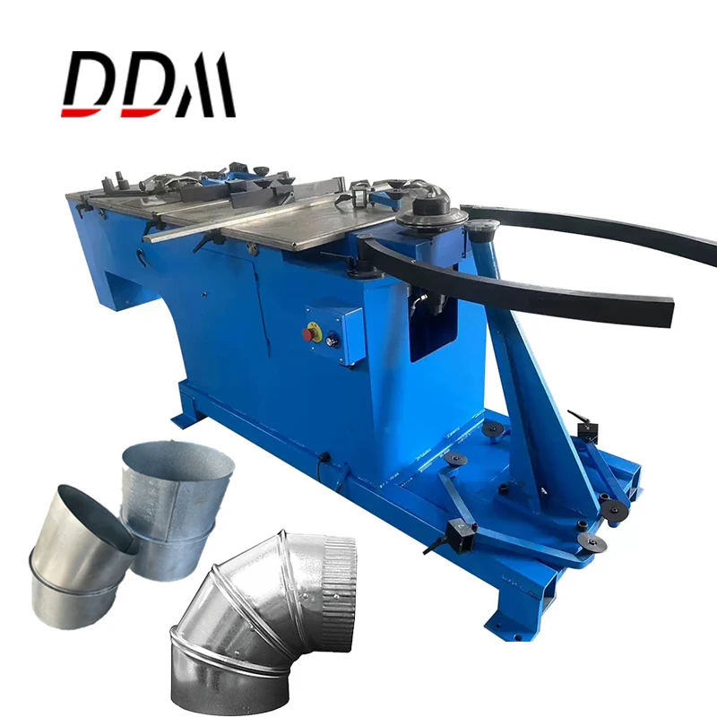 DDM-1250 Hvac Round air Ventilation Duct Sheet Metal Electric Elbow ...
