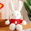 Lapin Blanc Manteau Rouge