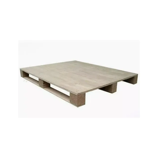 Solid Duty Large Wooden Pallets Stackable Cargo Storage Entry Type 4- Way Wood Pallet