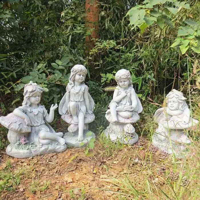 Garden Decorative Ornaments Molds Statue Concrete Rubber Fiberglass