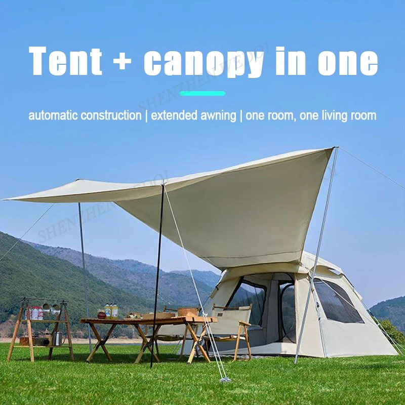 2023 New Waterproof Car Camping Tent Easy Set Up For Family Outdoor