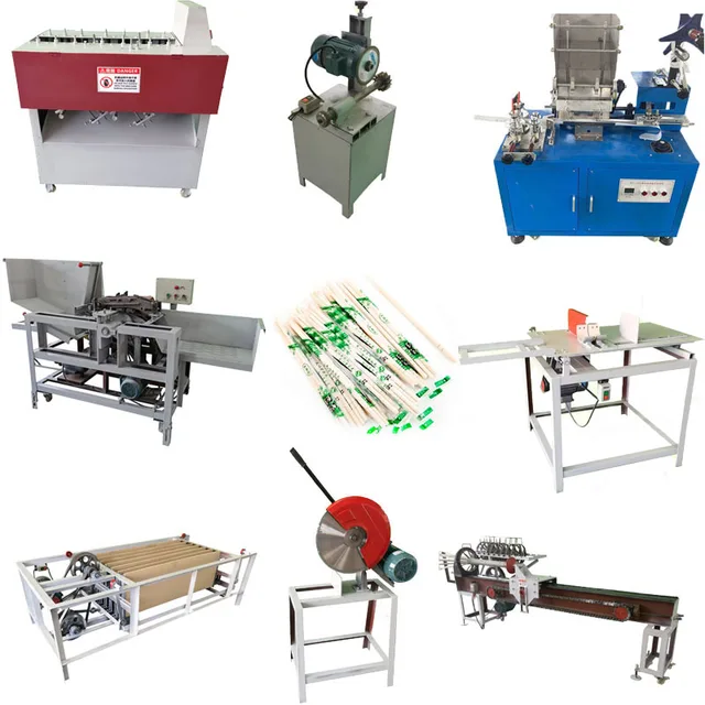 Wooden Cutting Chopstick Machine Chopstick packing machine Chopstick Production Line