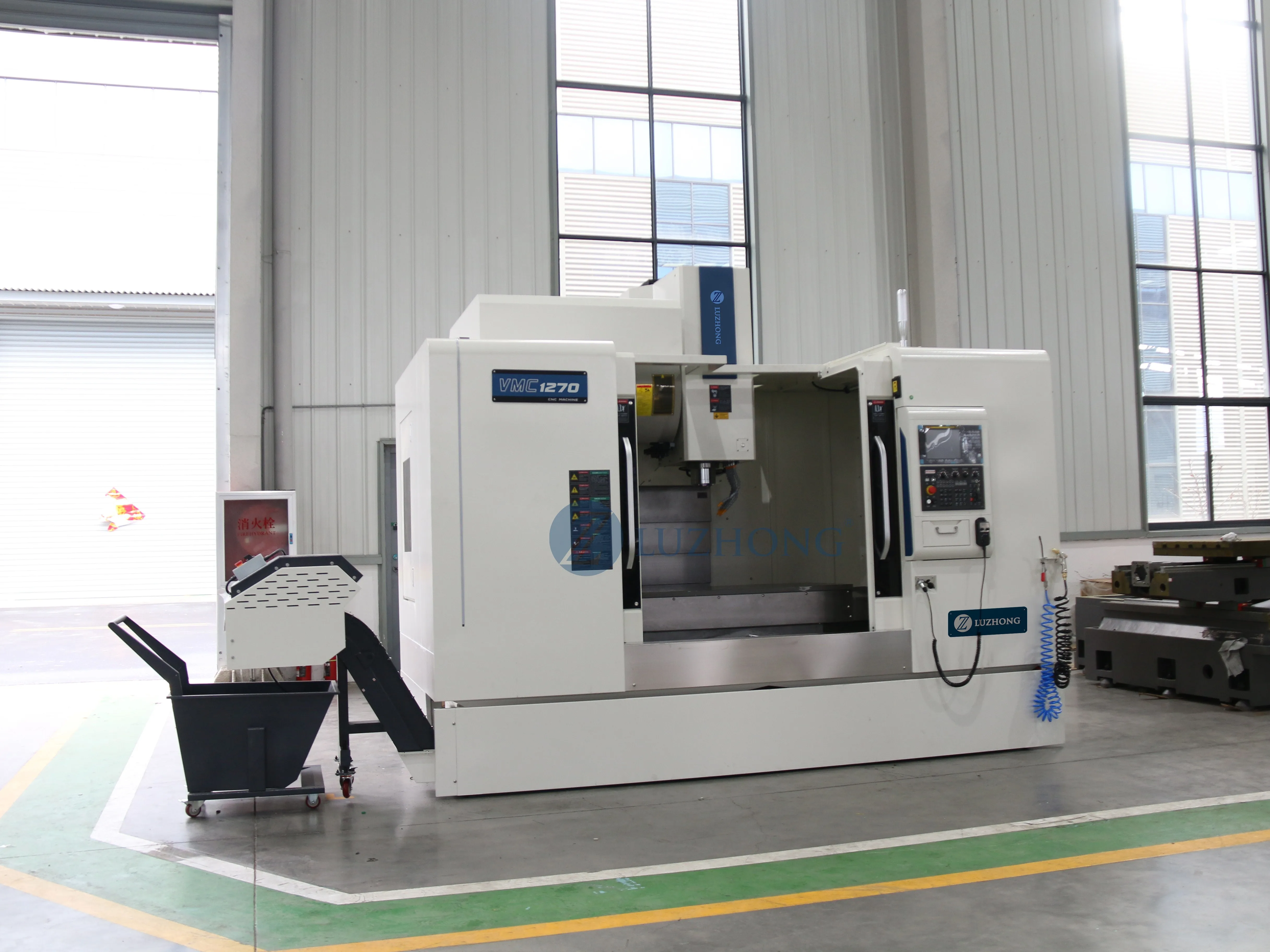 Fanuc GSK Control System Milling Machine for Metal Cnc VMC1270 4-axis CNC Machine Tools Machining Center Certifies Ce
