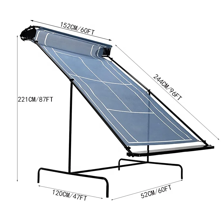 High Quality Easy to Install Pickleball and Tennis Practice Training Backboard