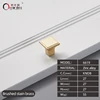 6619-Manopola in ottone spazzolato