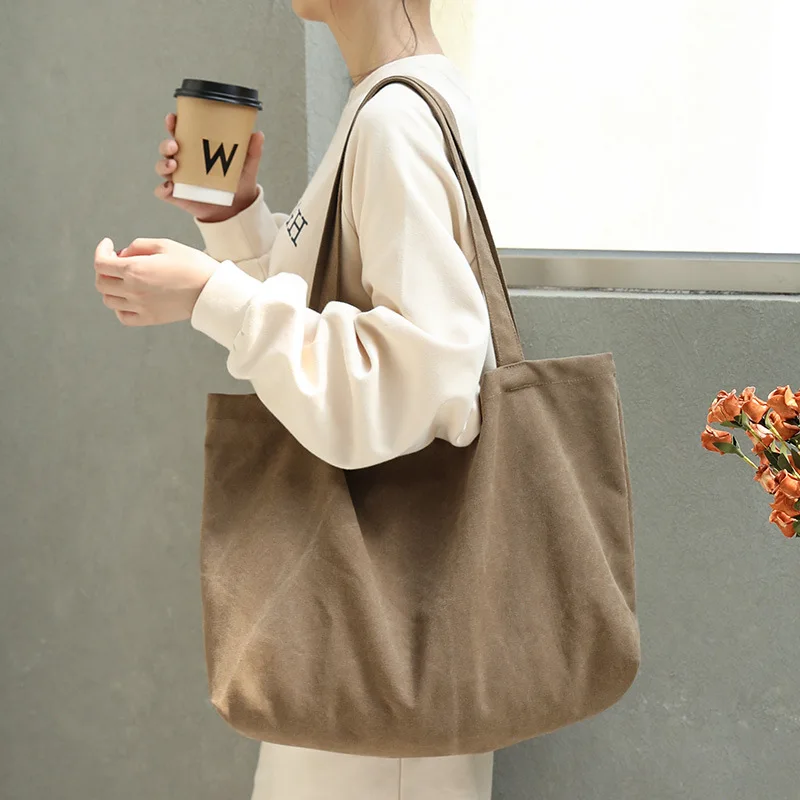 Source Women Handbags Large Capacity Lady pure hand-painted DIY canvas  linen composite custom jute bag on m.