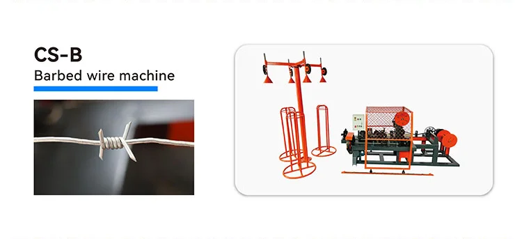 Automatic high speed double twisted/single barbed wire making machine with factory price