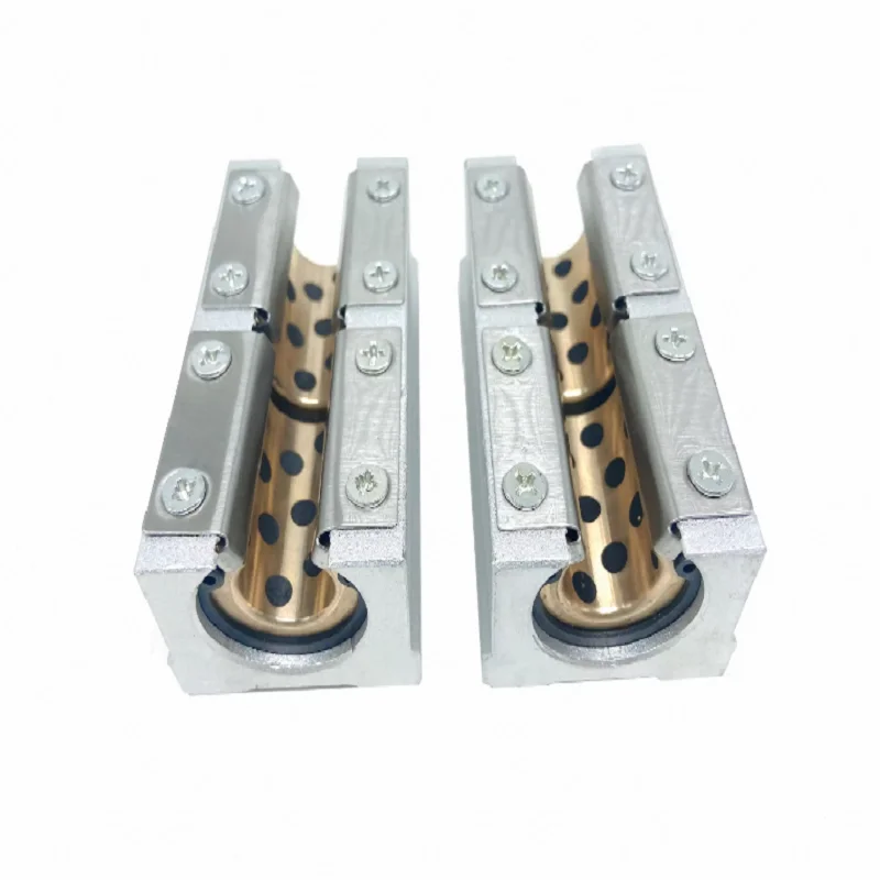 SBR Series Graphite Ball Bearings Linear Motion Shaft Rail Slide Block Transmission Slide Block Sleeve Bearing
