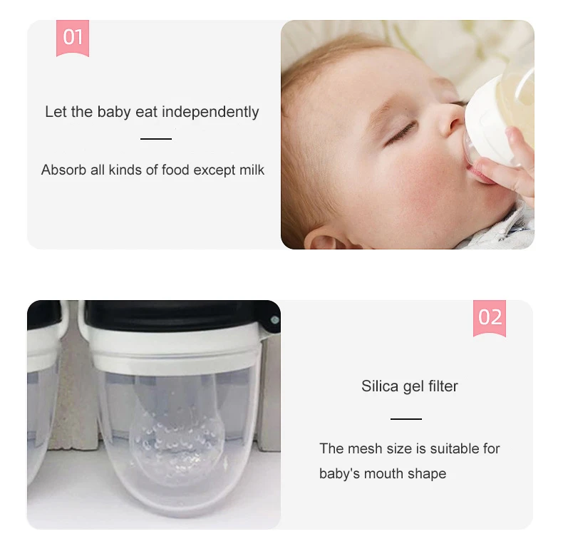 Manufacturer Custom Kid Bling Pacifier With Round Grip Handle Soft